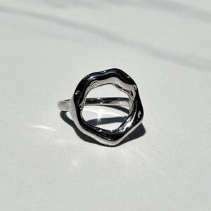 New! “Sophia” Silver Circle Ring